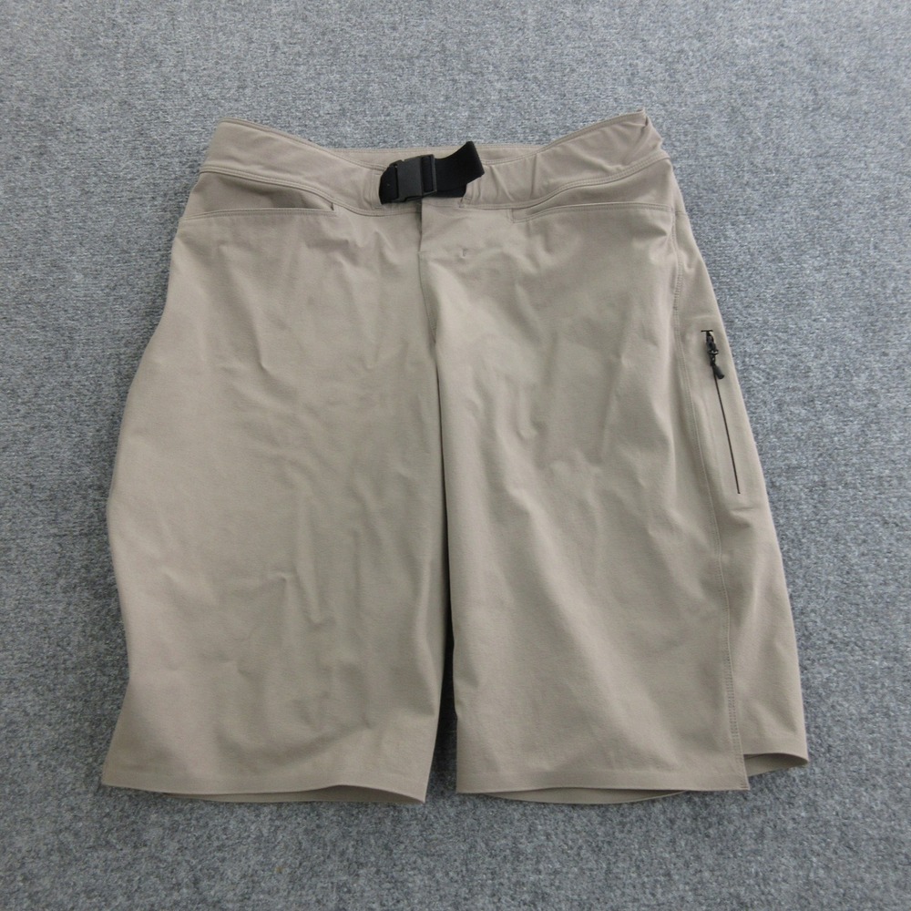 Specialized Rebel Mountain Bike Shorts Mens 32 Tan Khaki Cycling MTB Schoeller